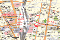仙台駅周辺マップ